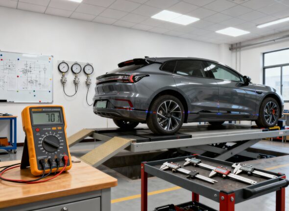 Industrial advance measurement